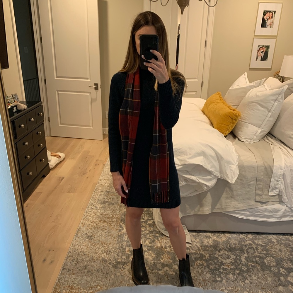 Banana Republic Navy Sweater Dress